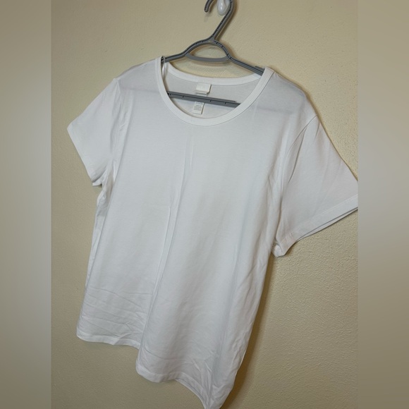 H&M Women’s Basic White TShirt Size XXL NWOT - Picture 2 of 9